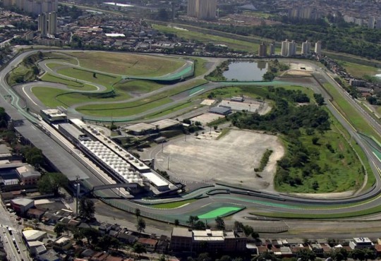 Autódromo de Interlagos, na zona sul da capital paulista