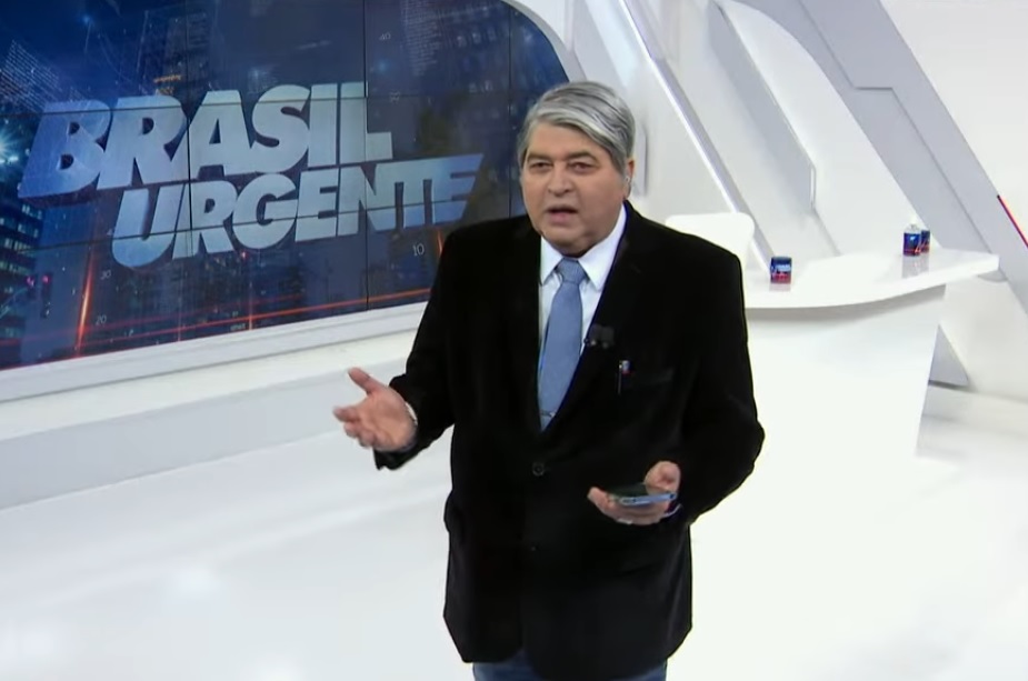 O apresentador José Luiz Datena