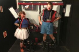 Teatro itinerante 'Viajando de Bem com a Vida Ecorodovias' permanece em São Vicente até sexta-feira (220