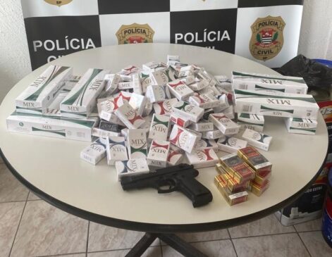 Comerciante vendia maços de cigarro do Paraguai e da Indonésia