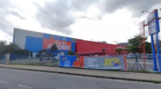 Hipermercado Extra, que ficava na Avenida Ana Costa, em Santos