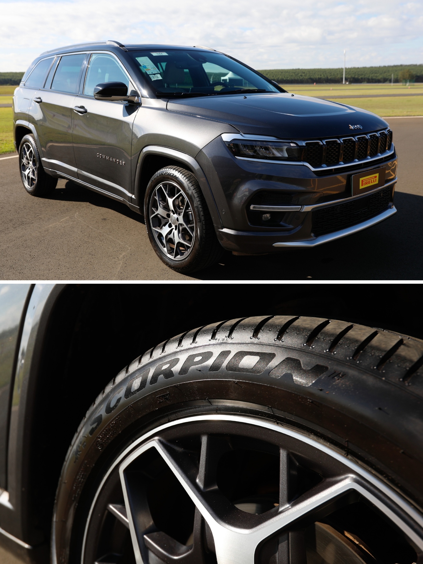 O Scorpion é outro produto mundial da Pirelli, mas com a função de abastecer os segmentos de SUVs e crossovers médios e grandes dedicados para circulação em terrenos on-road 100% pavimentados