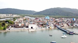 O bairro de Santa Cruz dos Navegantes, em Guarujá, foi objeto de estudo do projeto