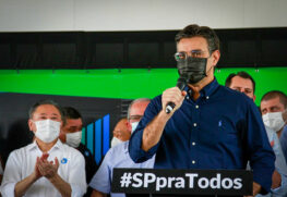 Anúncio feito por Rodrigo Garcia foi comemorado em Itanhaém, Mogi das Cruzes e outras cidades
