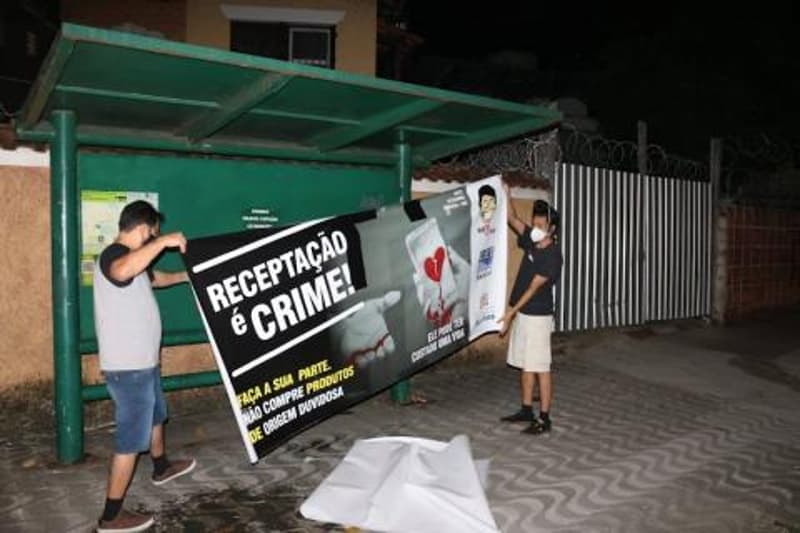 Campanha 'Luann Vive' conscientiza a população sobre as implicações do crime de receptação em Santos