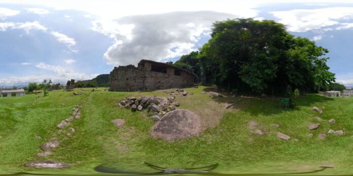 Produtores fazem a reconstrução virtual do engenho, em pleno funcionamento, no século XVI