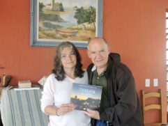 João Carrasco e Ana Maria divulgam o livro