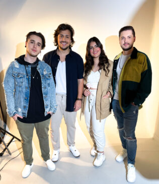 Mateus Melo, Pedro Thomé, Sabrina Oliveira e Raul Alaune