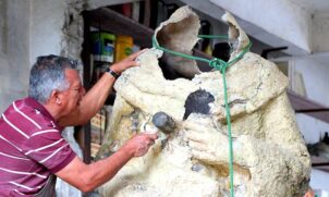 Entregue ao município de Itanhaém nos anos 90, a obre é parada obrigatória para todos que visitam a trilha