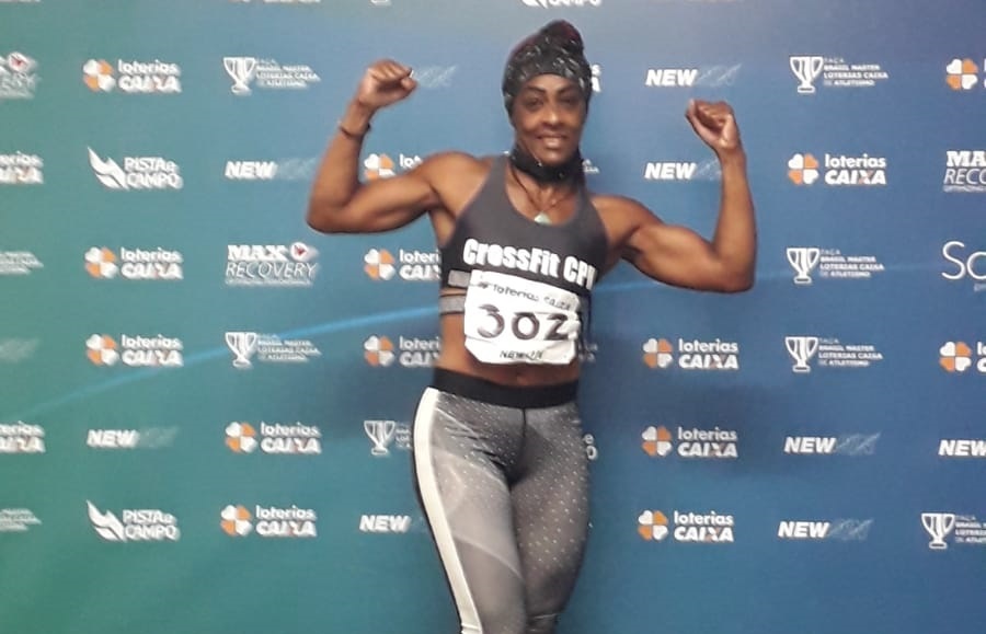 Atleta santista ganhou três medalhas na competição Taça Brasil Master Loterias Caixa de Atletismo