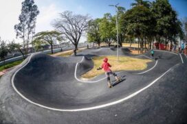 Praça de Guarujá terá pista de Pump Track para esportes radicais