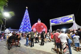 Pista de patinação no gelo de Praia Grande começa a funcionar