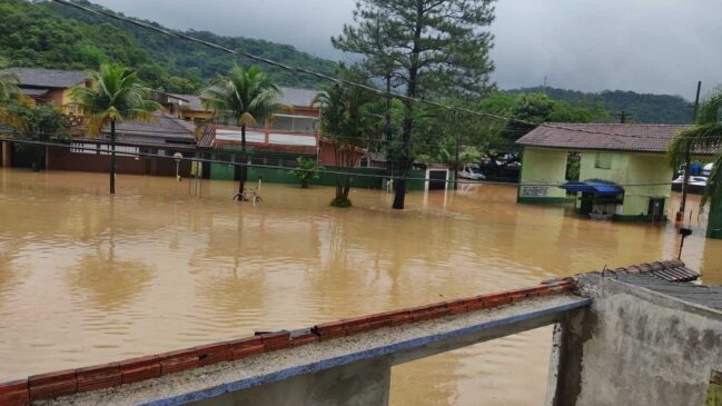 Alagamento em Cubatão (arquivo)