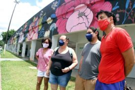 Cidadãos e cidadãs, entre eles funcionários públicos, artistas e fomentadores de cultura lutam pelo Centro de Artes e Esportes Unificados (CEU das Artes) da Praça da Paz Universal