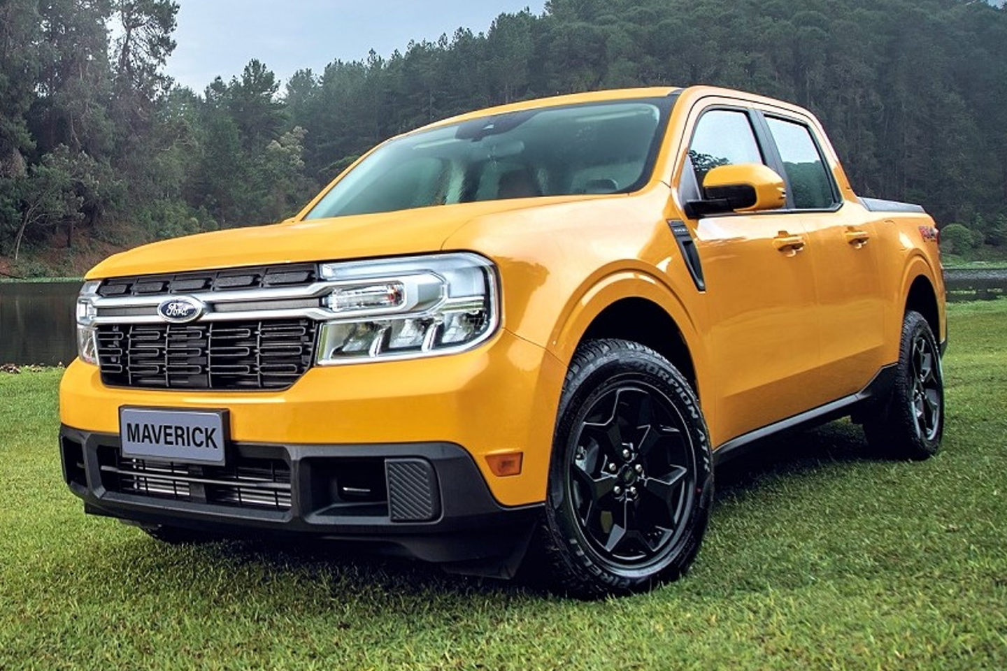 A picape Ford Maverick terá motor 2.0 EcoBoost com 240 cavalos de potência, câmbio automático de 8 marchas e tração integral