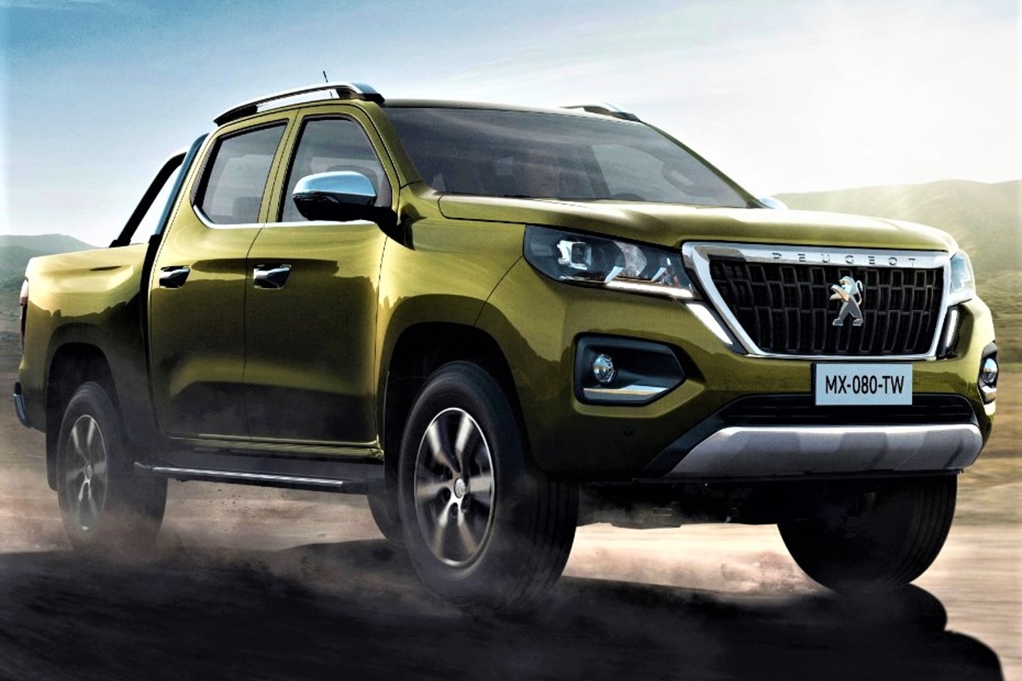 A Peugeot Landtrek, que terá versões apenas com cabine dupla, foi desenvolvida em conjunto com a chinesa Changan