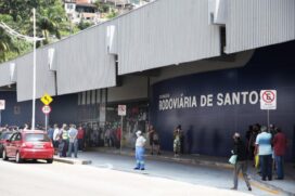 Rodoviária de Santos projeta aumento de 50% no fluxo de pessoas no Natal