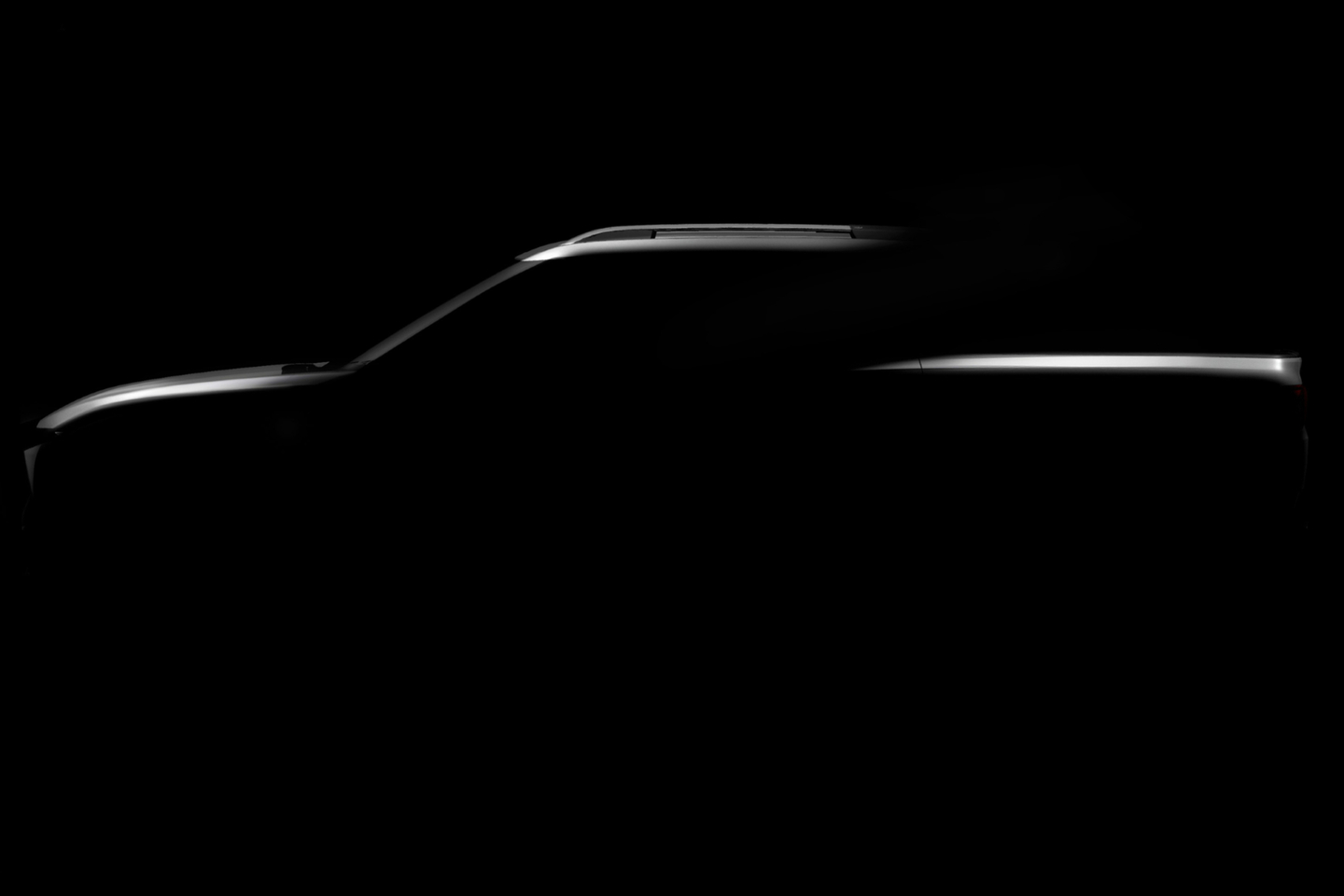 Silhueta da nova Chevrolet Montana, que promete motor 1.2 turbo bicombustível de até 133 cavalos de potência e transmissão automática de 6 marchas
