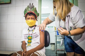 Neste primeiro público infantil, estão contempladas as crianças de 5 a 11 anos de idade, com comorbidades, deficiências, indígenas e quilombolas