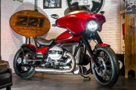 As modificações que levaram à R 18 Aurora se derivam da vasta experiência da Garage 221 no mundo BMW. Todos os elementos usados vêm de outros modelos da BMW Motorrad