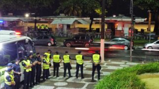Toda a operação contou com efetivo de 440 pessoas, entre 140 guardas civis municipais e 300 policiais militares