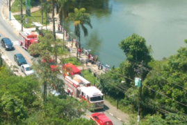 Homem morre afogado no Lago da Saudade, em Santos