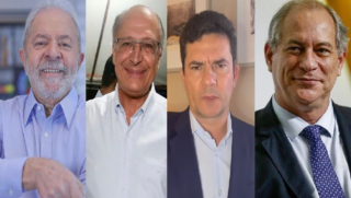 Lula, Alckmin, Moro e Ciro