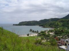 Vista de Praia Grande, em São Sebastião, no Litoral Norte de São Paulo