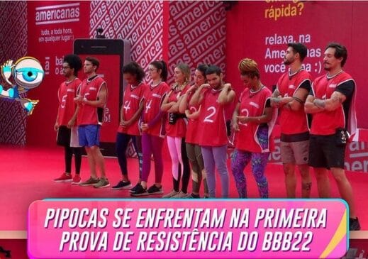 BBB: prova entre os pipocas/ primeira semana/ imunidade