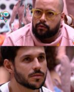 Tiago Abravanel, o líder da semana, indicou Rodrigo direto para o paredão