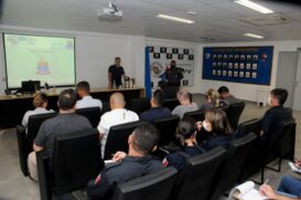 Autoridades discutem esquema de segurança para o Carnaval / Praia Grande