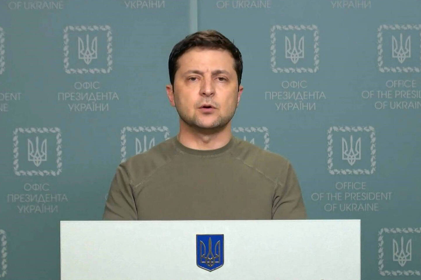 Presidente ucraniano Volodimir Zelenski