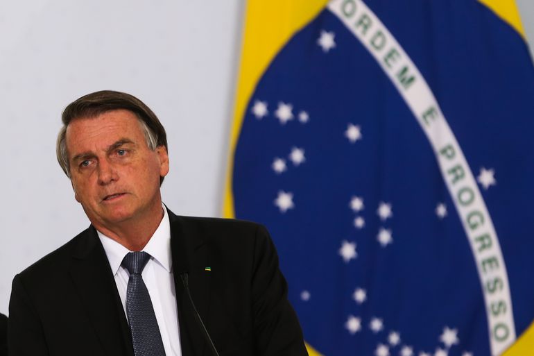 O ex-presidente Jair Bolsonaro