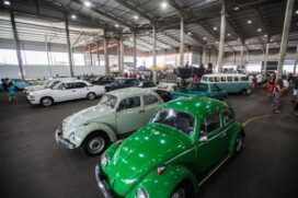 Encontro Anual de Carros Antigos em Praia Grande