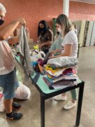 Fundo Social recebe doações para famílias atingidas por incêndio no Dique das Caixetas - SV