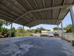 Avançam obras de nova quadra poliesportiva no Caruara em Santos