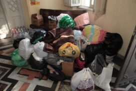 Roupas também foram arrecadadas para enviar a Petrópolis