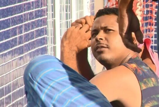 Samuel foi preso em flagrante, enquadrado na Lei Maria da Penha