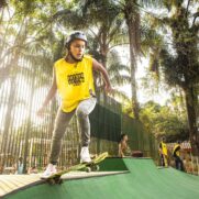 O projeto Futuro do Skate também é desenvolvido na Praça Palmares