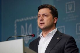 Presidente ucraniano, Volodimir Zelensk