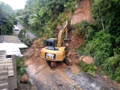 Equipes da Seurb fizeram a desobstrução das vias que foram mais afetadas pela chuva