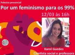 Fórum receberá a professora de sociologia Karolina Guedes