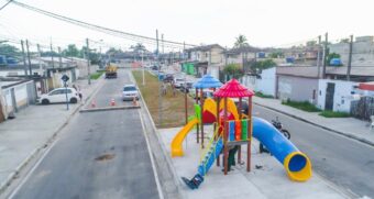 Prefeitura de Bertioga entrega nova área de lazer no Rio da Praia