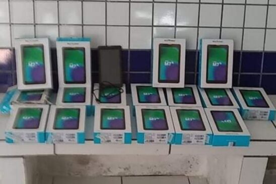 Guarda Municipal recupera 18 tablets furtados de escola em Mongaguá