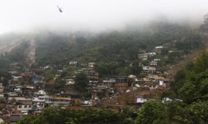A nova chuva atingiu a cidade mais de um mês depois do temporal que deixou 233 mortos e quatro desaparecidos