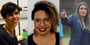 Helena Altmann, Ellen Moraes Scherrer e Emily Lima