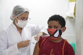 Até o momento, 3,7 milhões de crianças entre 5 e 11 anos já receberam a vacina contra o coronavírus nas cidades paulistas