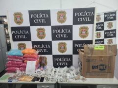 Homem suspeito de tráfico de drogas é preso em Guarujá