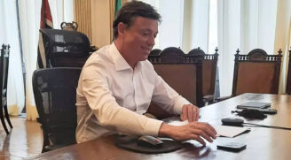 O secretário da Justiça e Cidadania e presidente da Fundação CASA, Fernando José da Costa