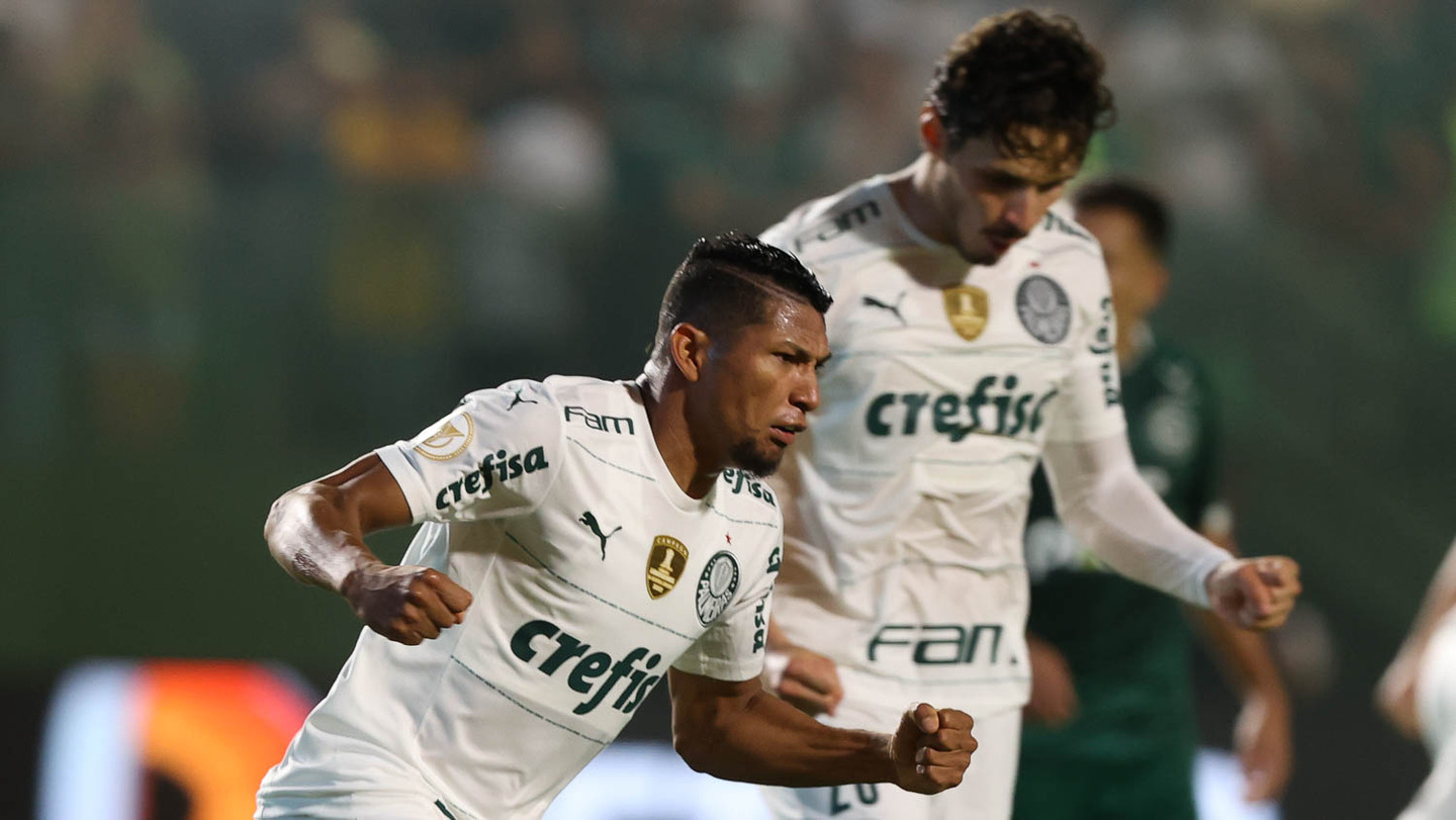 O Palmeiras empatou com Rony aos 51 minutos da segunda etapa.